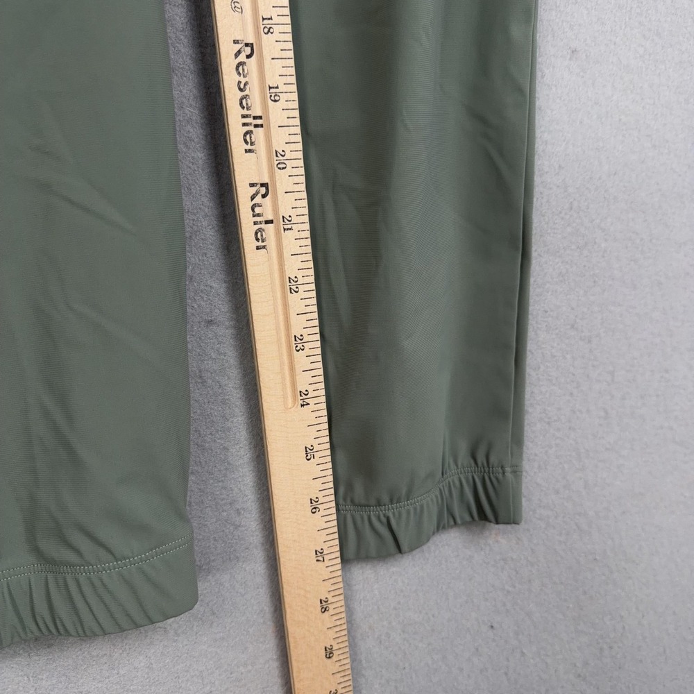 Gymshark Joggers Womens Medium Green Lightweight Stretch Windbreak Cuffed Pants - Picture 14 of 16